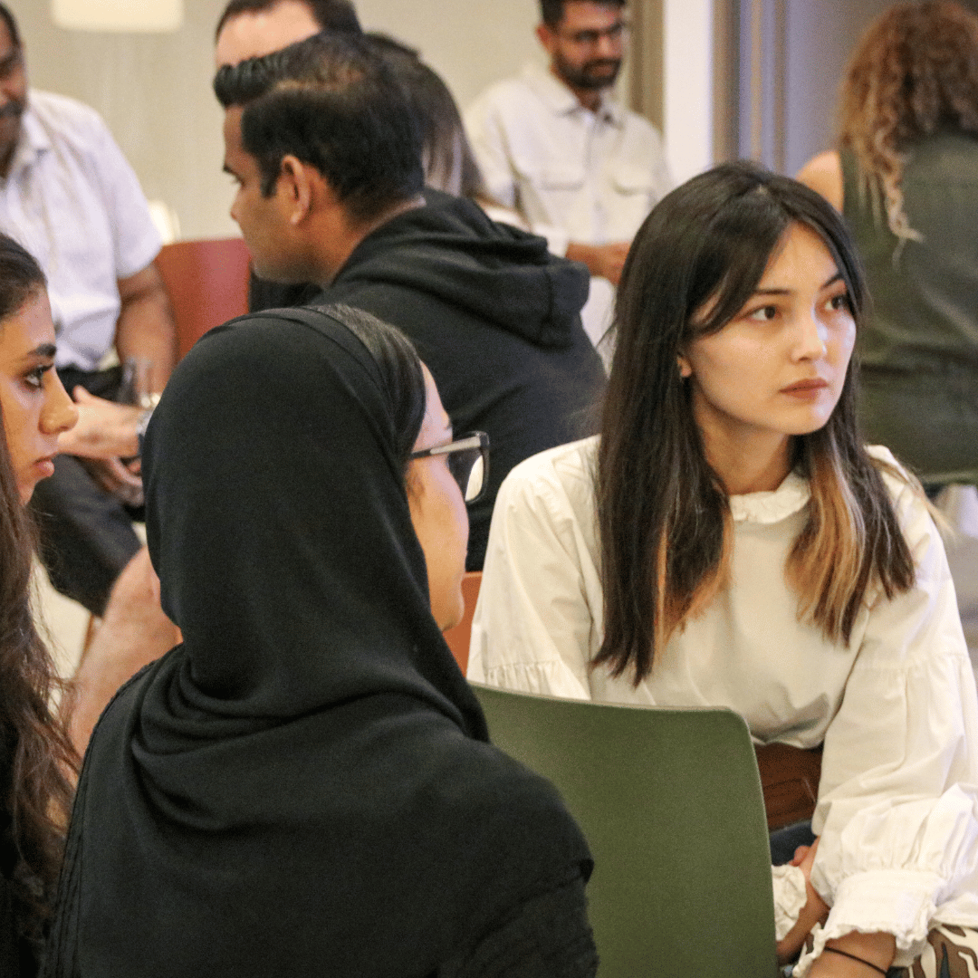 group of people attending a workshop