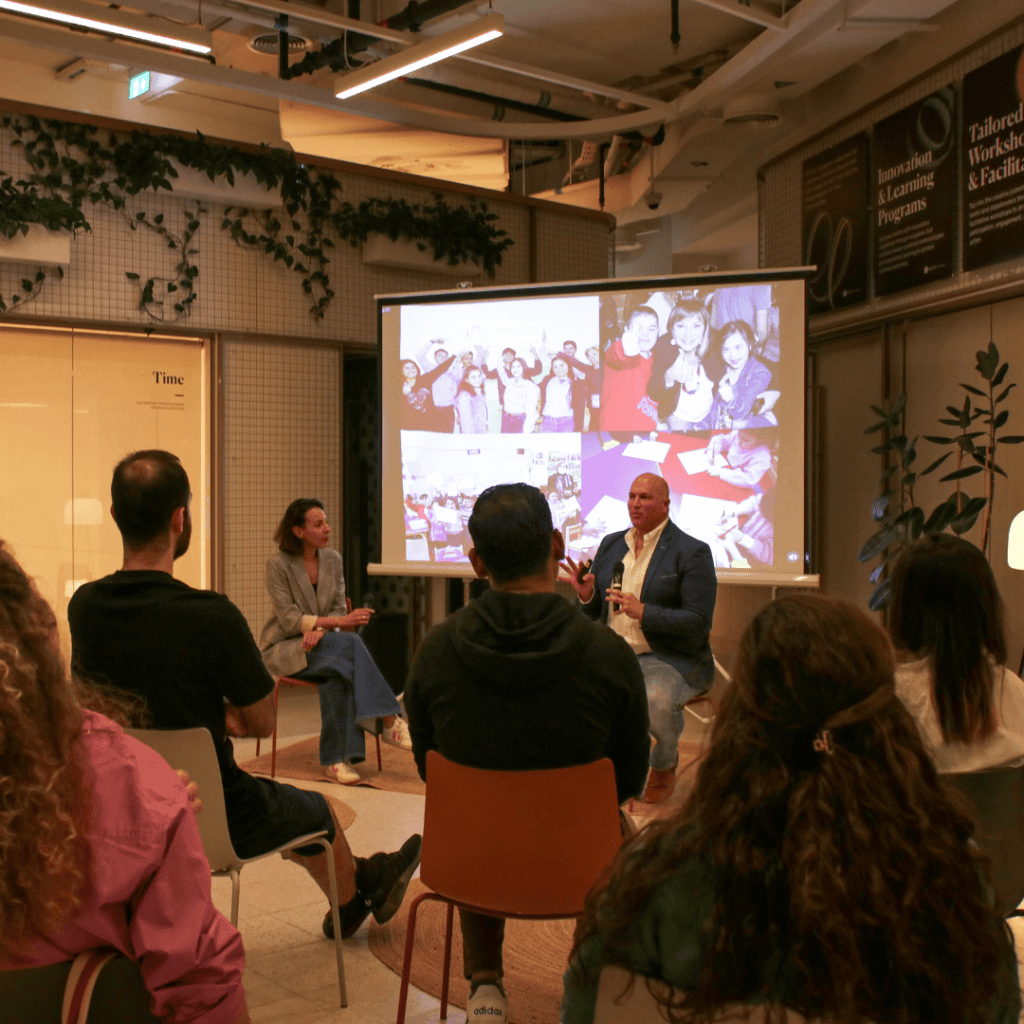 Nadine Zidani At a workshop