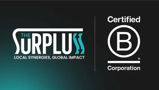 The Surpluss Certified B Corporation Social Media Cover