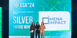 MENA Impact Silver Winner at the Gulf Sustainability Awards 2024