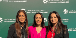 Nadine Zidani at the World Green Economy Summit 2024